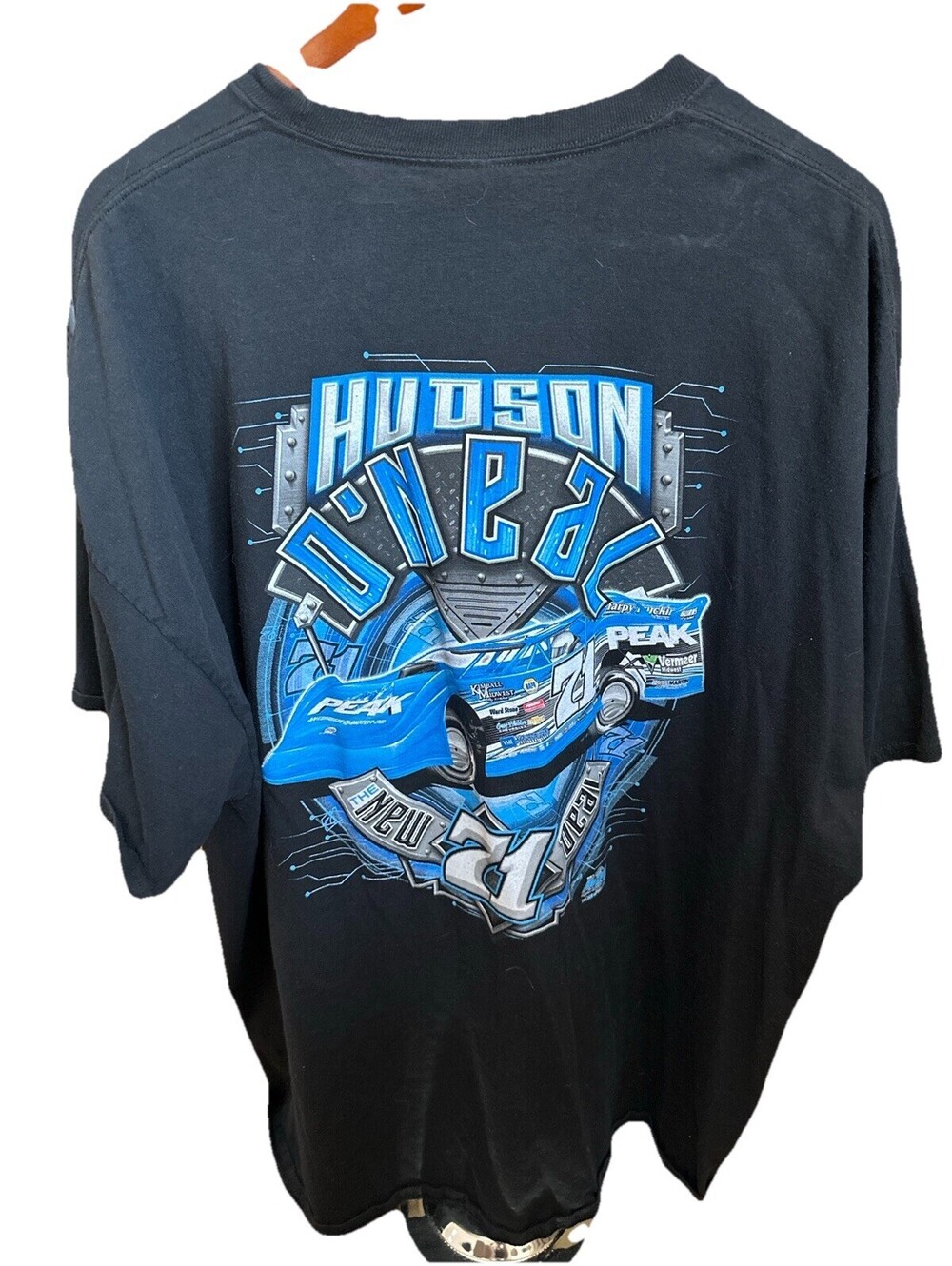 Hudson ONeal 71 Racing Shirt 4XL Dirt Late Model PEAK Graphic Tee